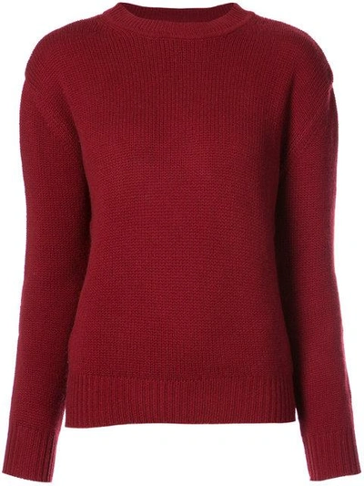 Ryan Roche Round Neck Sweater