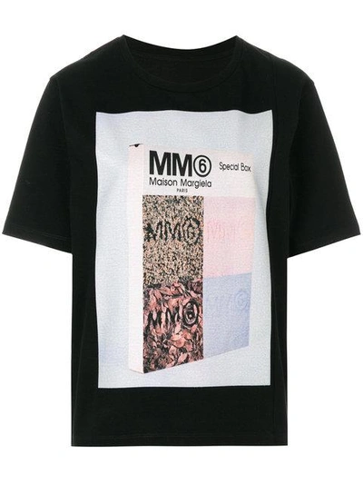 Mm6 Maison Margiela Special Box Print T-shirt