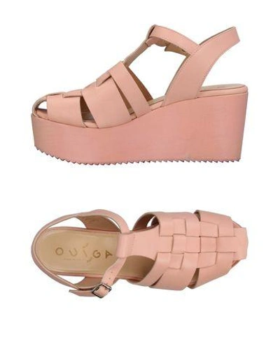 Ouigal Sandals In Pink