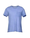 Massimo Alba T-shirts In Slate Blue