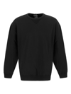 Ten C Black Cotton Sweatshirt