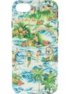 Dsquared2 Hawaiian Print Iphone 8 Case