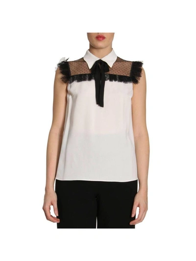 Miu Miu Top Top Women  In White