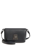 Akris Little Anouk Leather Crossbody Bag - Black