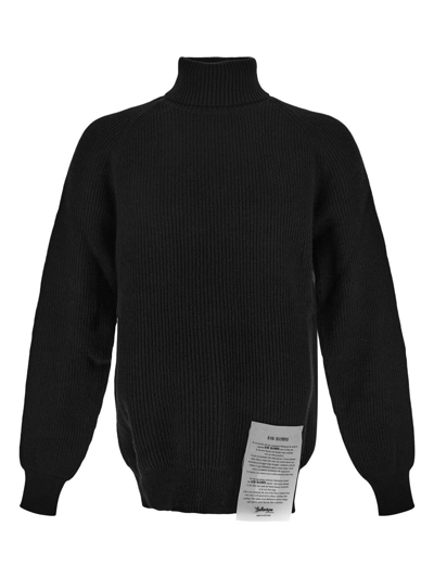 Ballantyne Turtleneck Pullover In Black