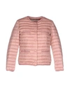 Add Down Jacket In Pastel Pink