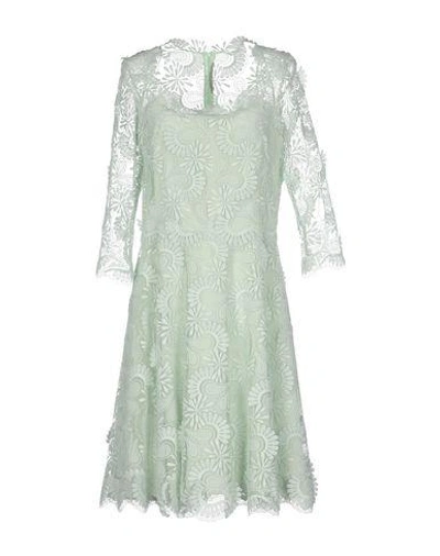 Ermanno Scervino Short Dresses In Light Green