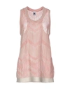 M Missoni Top In Pale Pink