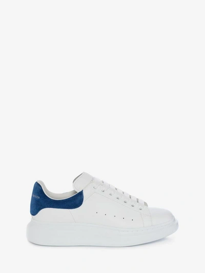 Alexander Mcqueen Raised-sole Low-top Leather Trainers In White Multi
