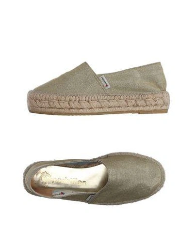 Espadrilles In Platinum