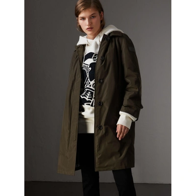 Burberry Detachable Hood Showerproof Car Coat | ModeSens