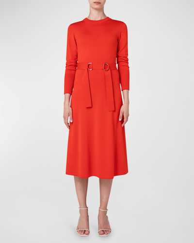 akris punto orange dress Akris Punto