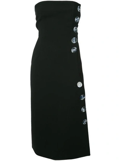 Christopher Esber Extended Tab Button Dress