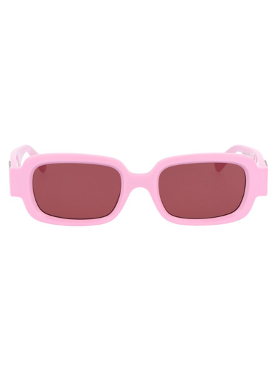 Ambush Thia Square-frame Sunglasses In 3025 Pink