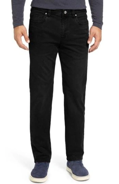 Tommy Bahama 'santiago' Washed Twill Pants In Black