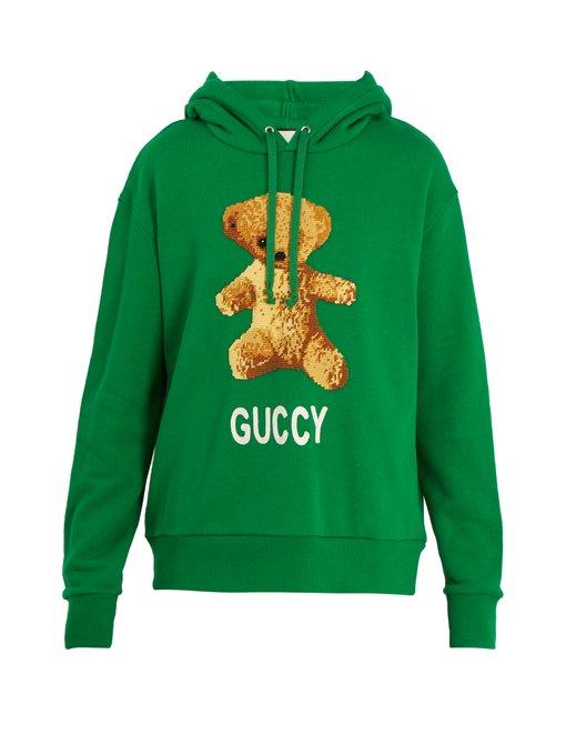 gucci teddy sweatshirt
