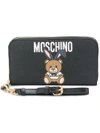 Moschino Playboy Teddy Wallet In Black
