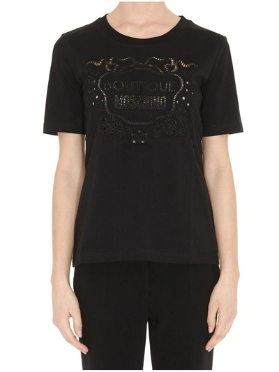 Boutique Moschino Tshirt In Black