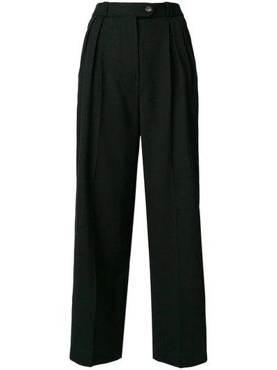 Mcq By Alexander Mcqueen Straight-leg Trousers In Black