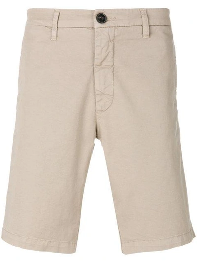 Eleventy Classic Chino Shorts In Neutrals