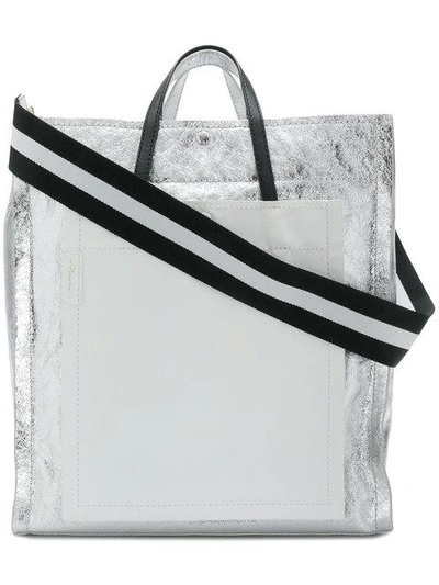 3.1 Phillip Lim / フィリップ リム 3.1 Phillip Lim Accordion Shopper - Metallic