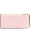 Valextra Vertical Cardholder - Pink