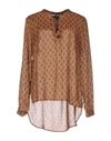 French Connection Blouse In Brown