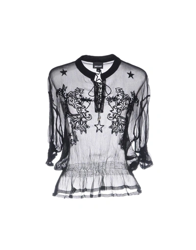 Just Cavalli Blouses In Black