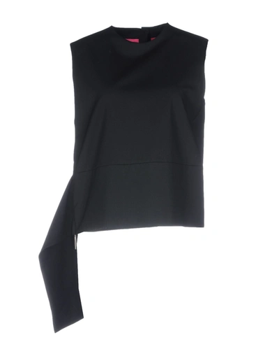 Dsquared2 Evening Top In Black
