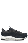 Nike Air Max 97 Leather Sneakers In Black