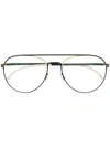 Mykita Aviator-style Glasses In White