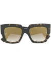 Fendi Square Frame Sunglasses