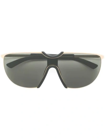 Mykita Aloe Oversized Sunglasses In Black
