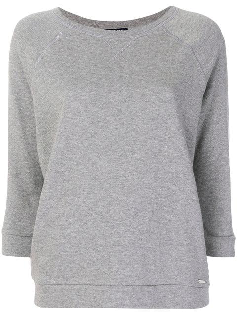 Woolrich Cropped Sleeve Sweatshirt | ModeSens