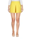 Boutique Moschino Shorts & Bermuda In Yellow