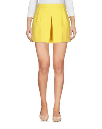 Boutique Moschino Shorts & Bermuda In Yellow