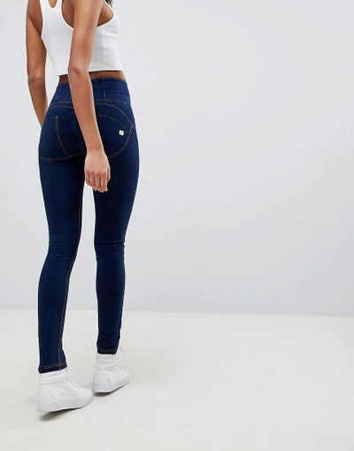 Freddy Wr. Up Shaping Effect High Waist Push Up Skinny Jean - Blue