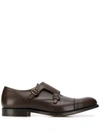 Church's Ledstom Brown Leather Monk Strap Shoes