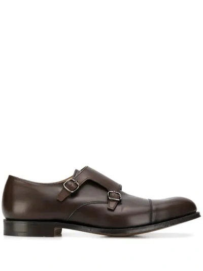 Church's Ledstom Brown Leather Monk Strap Shoes