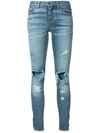 Amiri Thrasher Skinny Jeans In Medium Indigo