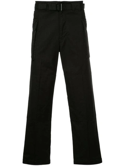 Hysteric Glamour Wide Leg Cargo Trousers - Black