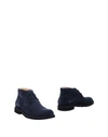 Tod's Ankle Boots In Dark Blue