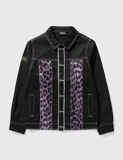 Pleasures Distortion Jacket In Black