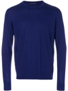 Prada Classic Crew Neck Sweater - Blue