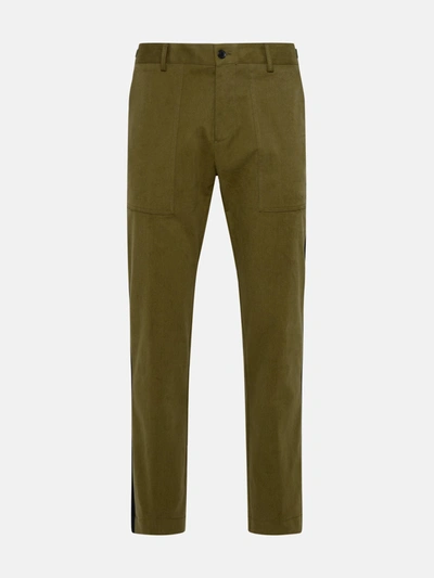 Etro Green Cotton Trousers