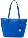 Michael Michael Kors Jet Set Large Tote In Blue