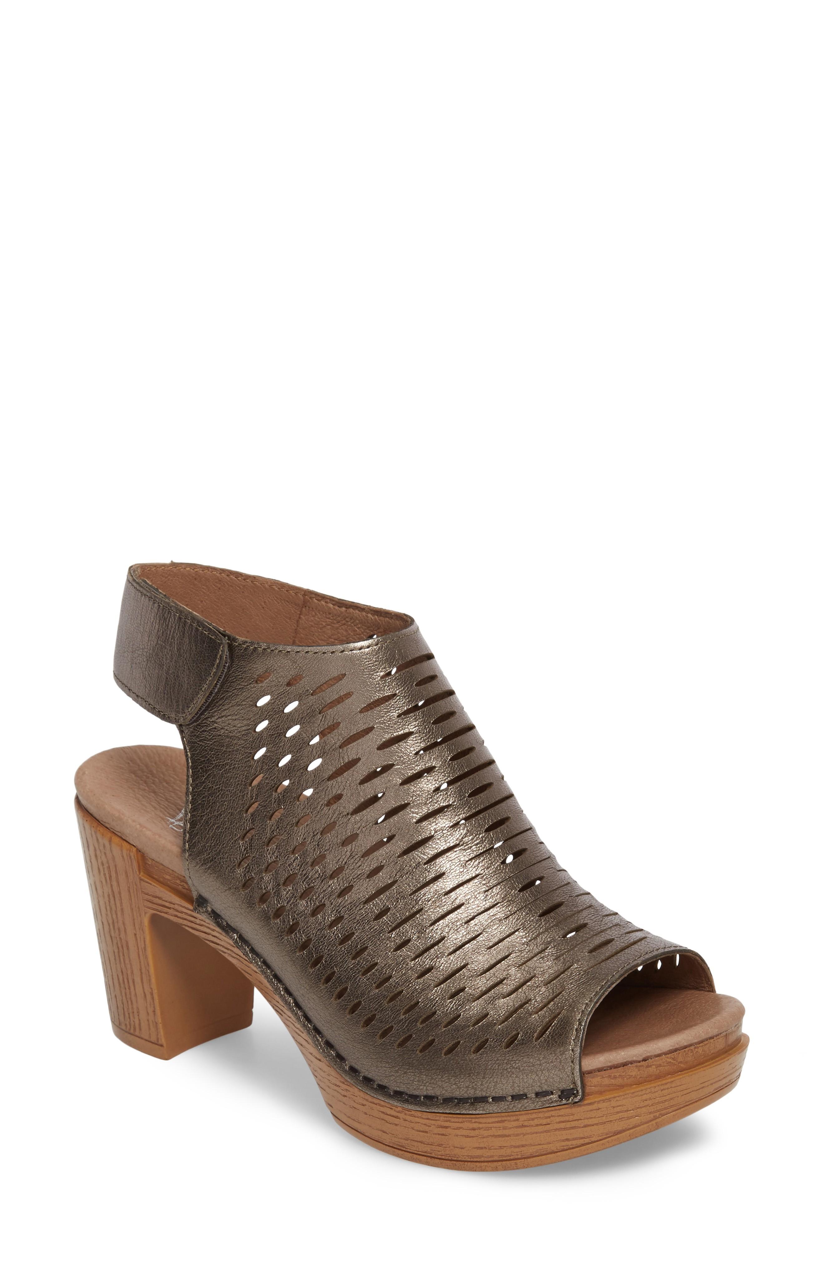 Dansko Danae Block Heel Sandal In 