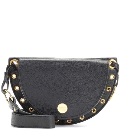 See By Chloé Kris Mini Leather Shoulder Bag In Black