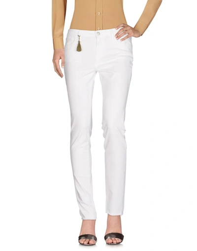 Mason's Casual Pants In White