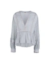 Free People Blouse In Sky Blue